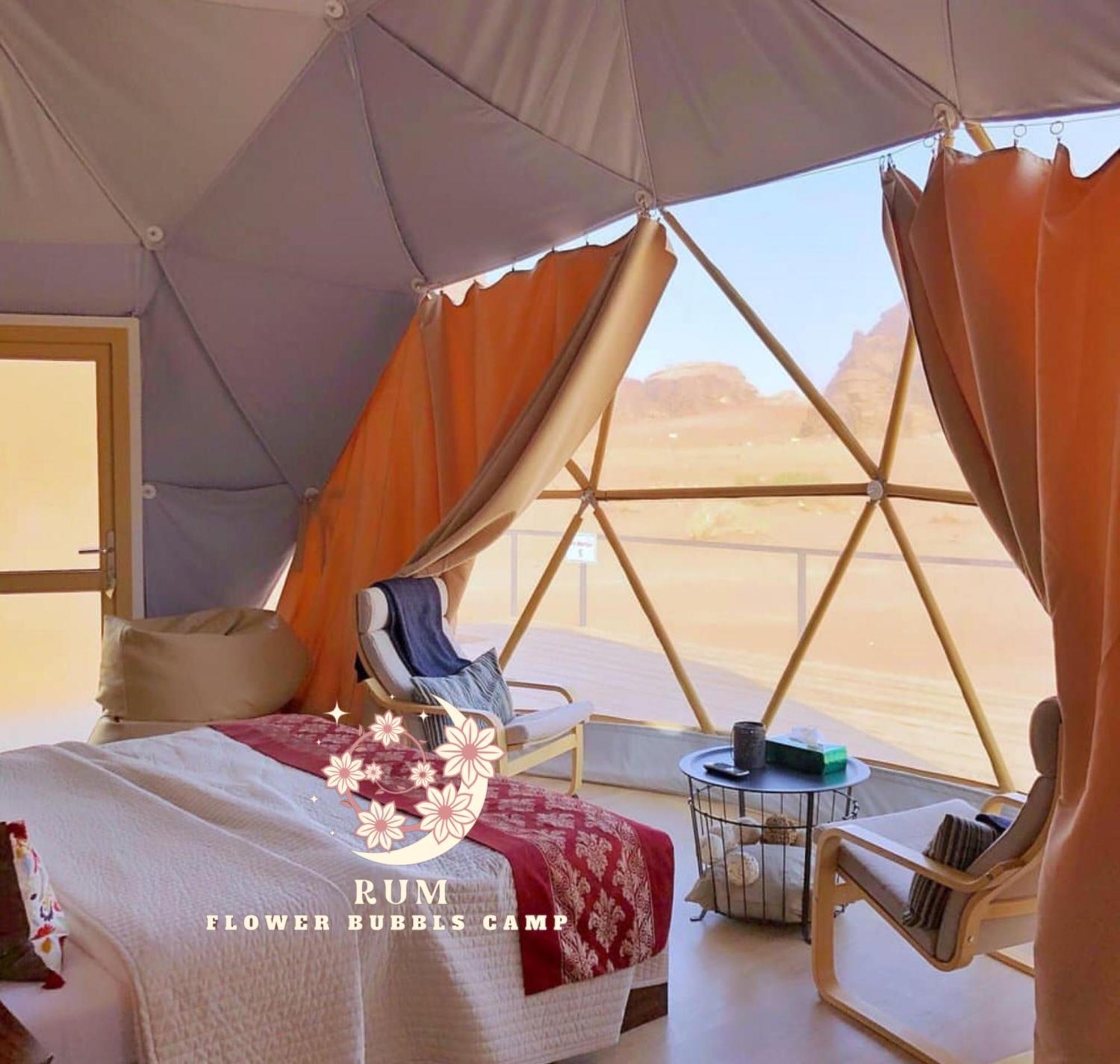 Rum Flower Bubbles Luxury Camp 瓦迪拉姆 外观 照片
