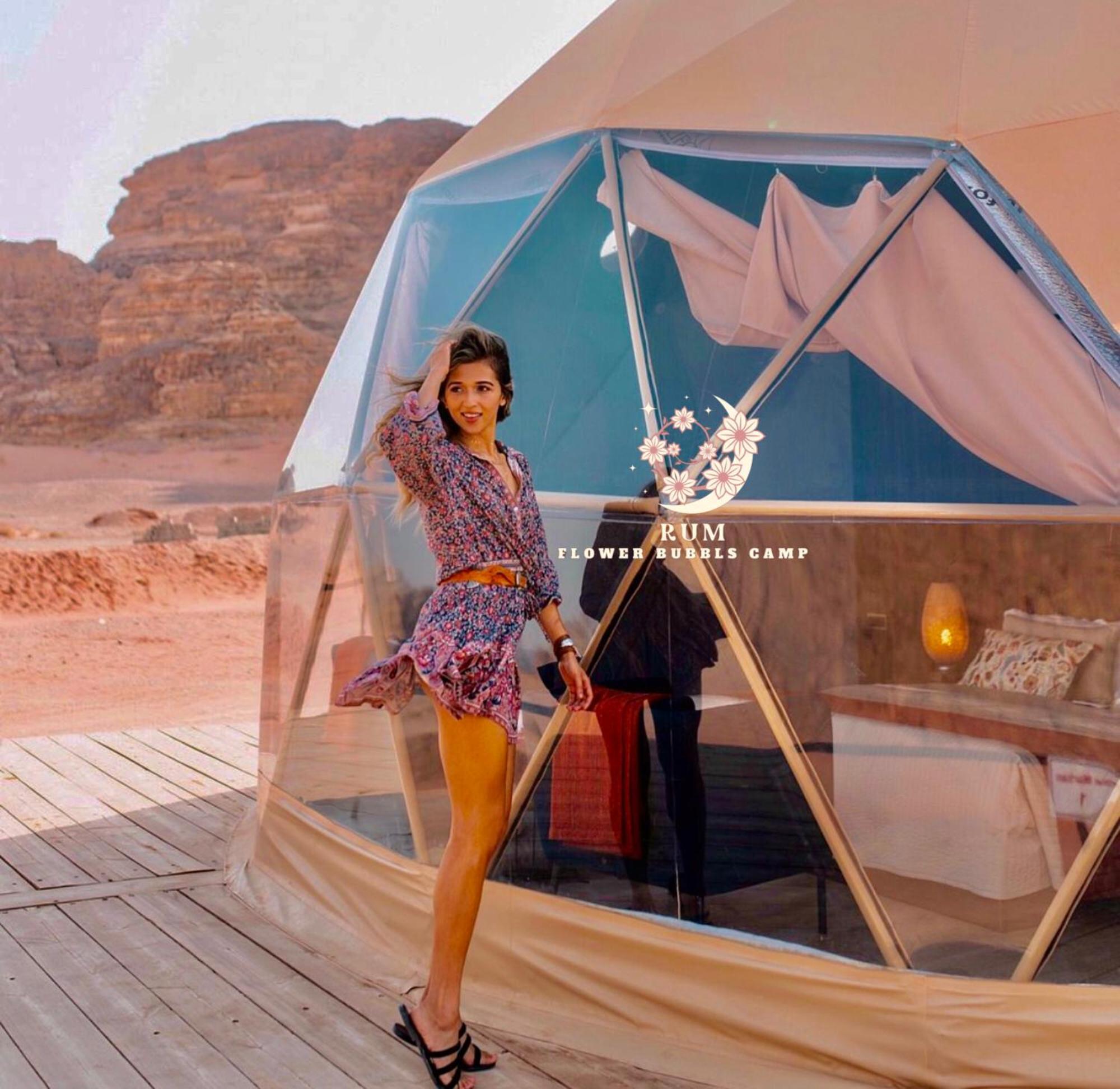 Rum Flower Bubbles Luxury Camp 瓦迪拉姆 外观 照片
